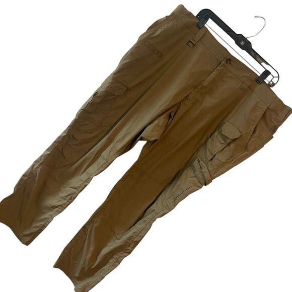 511 Tactical Pants Men 44x32 Chino Brown Ripstop Workwear Pockets Utility Hiking - Picture 2 of 9